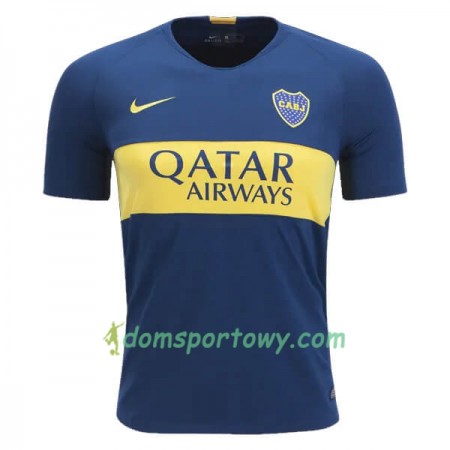 Koszulka Boca Juniors Domowe Koszulki Piłkarskie 2018-2019 Krótki Rękaw